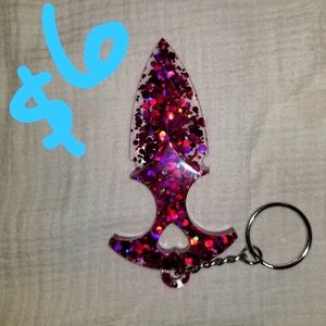 Self defense keychains and glitter bling